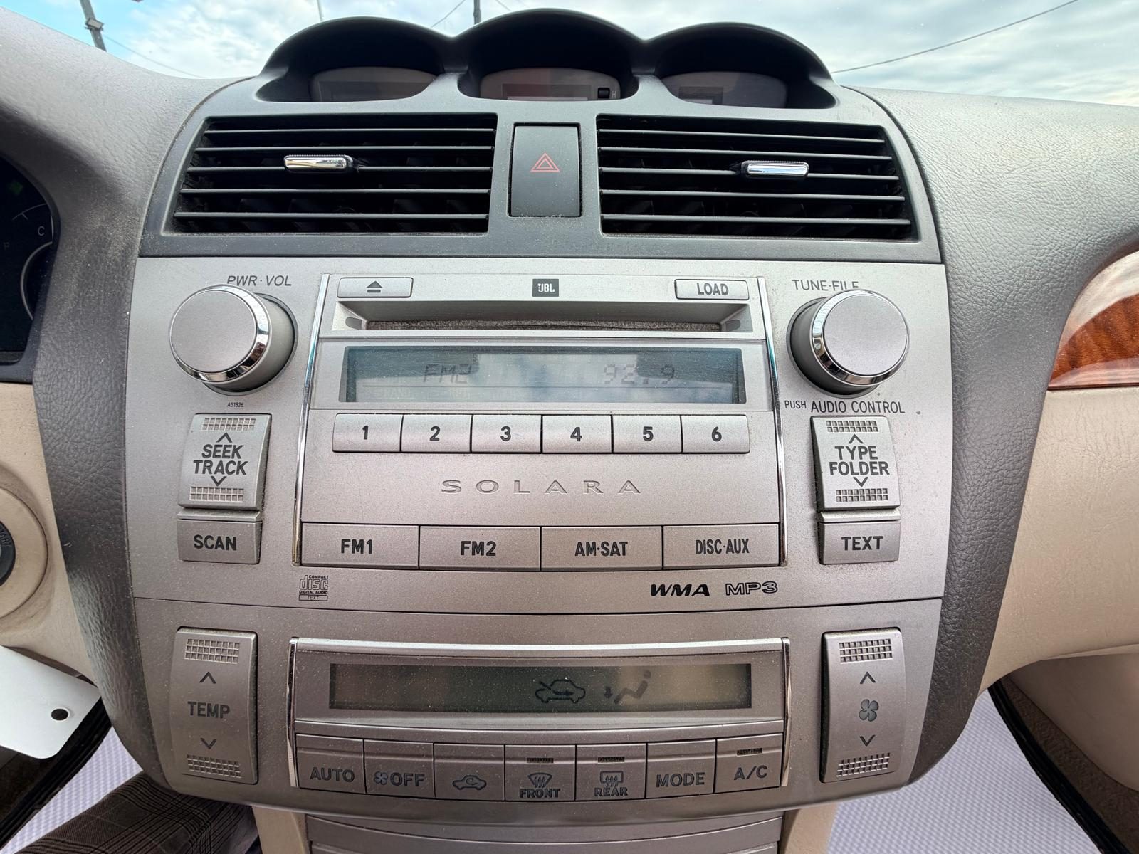 2007 Toyota Camry Solara