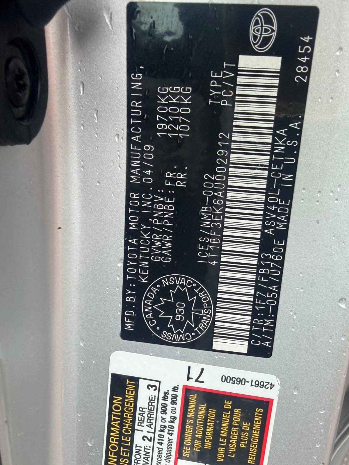 2010 Toyota Camry