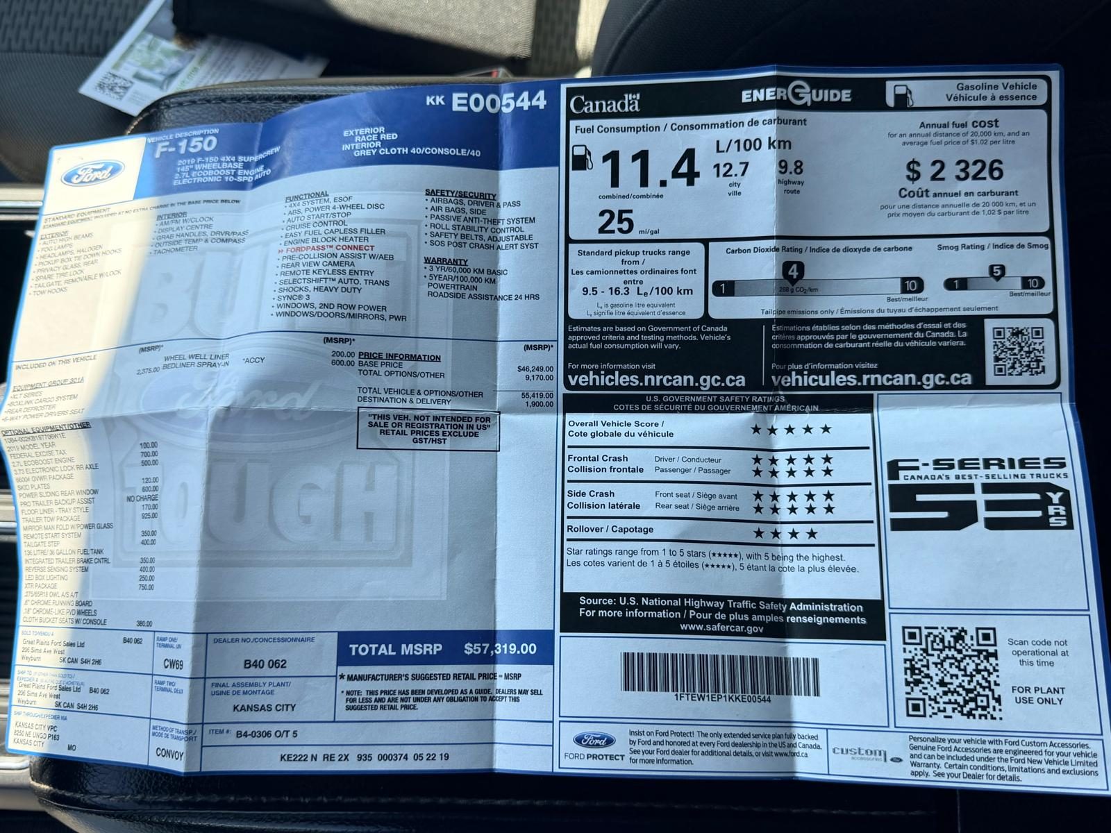 2019 Ford F-150